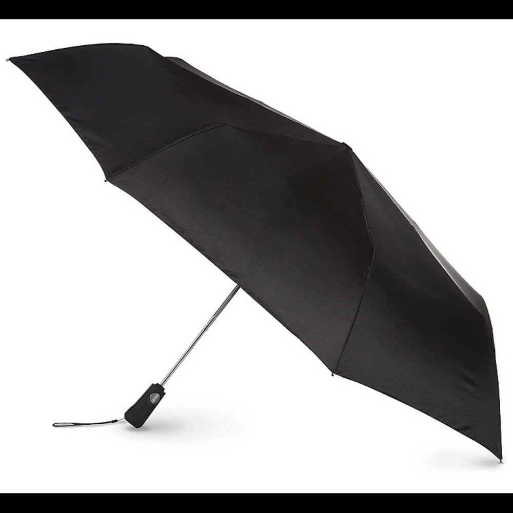 totes Blue Line Automatic Large Canopy Umbrella
